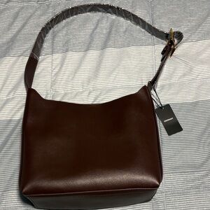 Brown Leather Shoulder Bag